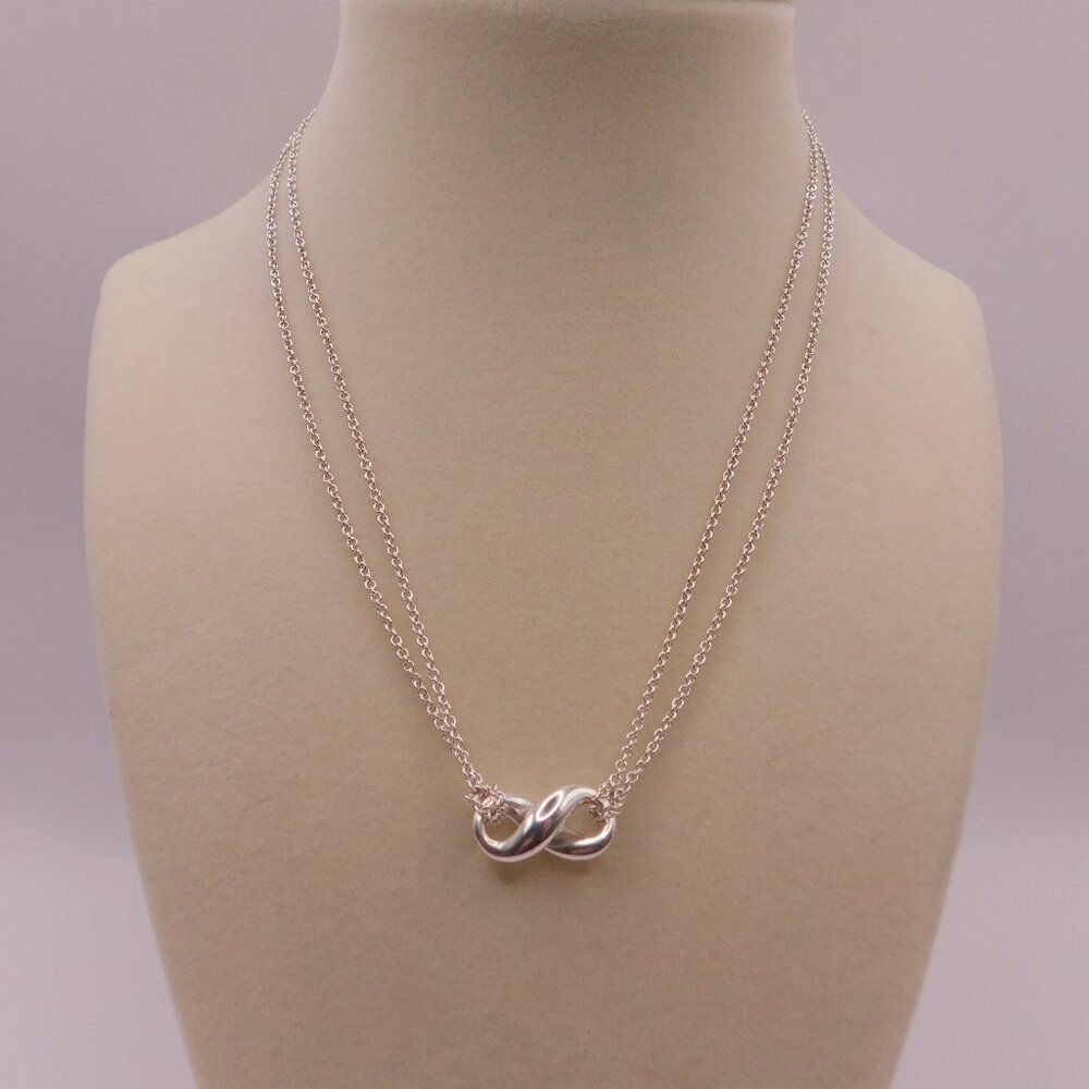 TIFFANY INFINITY NECKLACE - 16 INCHES